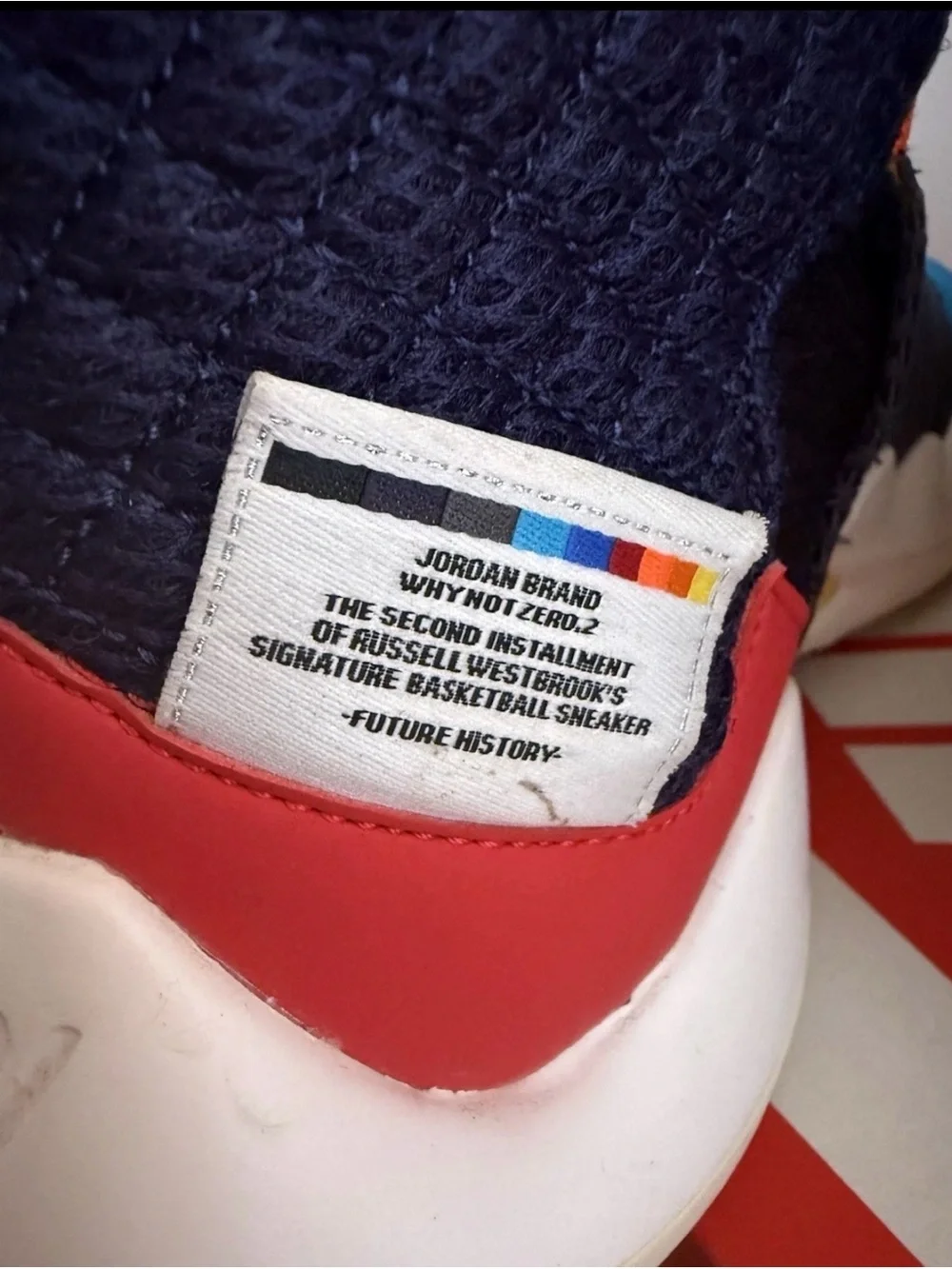 Nike Kids Multicolor Sneakers - Blue/Black/Red/Orange